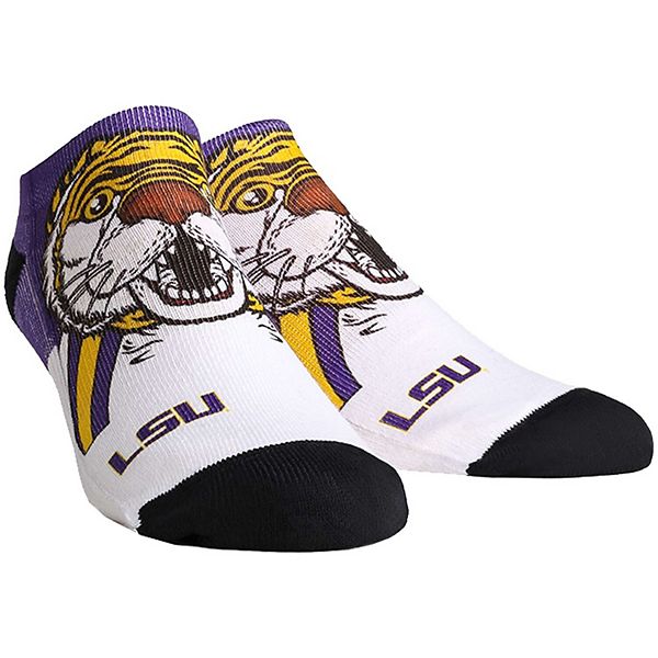 Youth LSU Tigers Mascot Ankle Socks