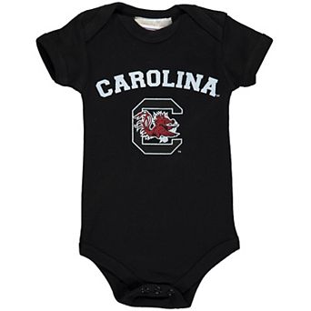 Infant Black South Carolina Gamecocks Arch & Logo Bodysuit