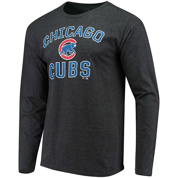 Nike Over Arch (MLB Chicago Cubs) Men's Long-Sleeve T-Shirt