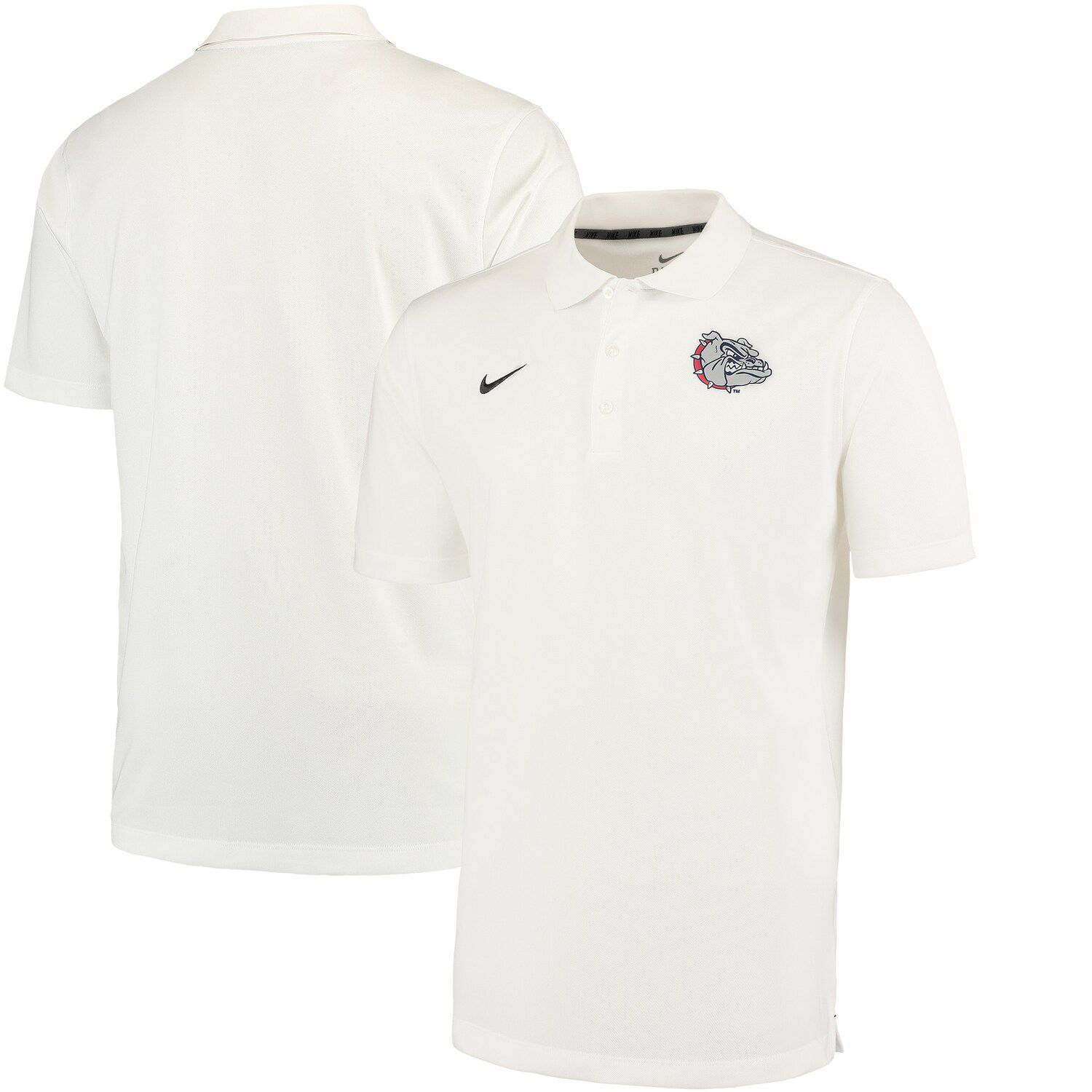 nike dri fit polo white