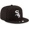 Men's New Era Black Chicago White Sox Team Color 9FIFTY Snapback Hat