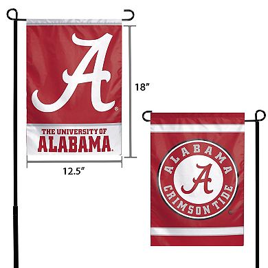 WinCraft Alabama Crimson Tide 12" x 18" Double-Sided Garden Flag