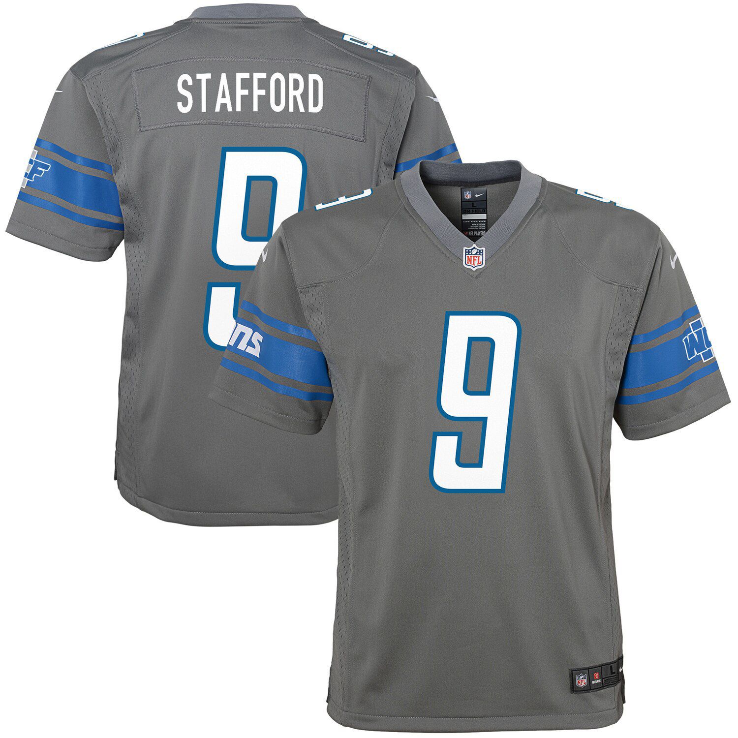 detroit lions jersey colors