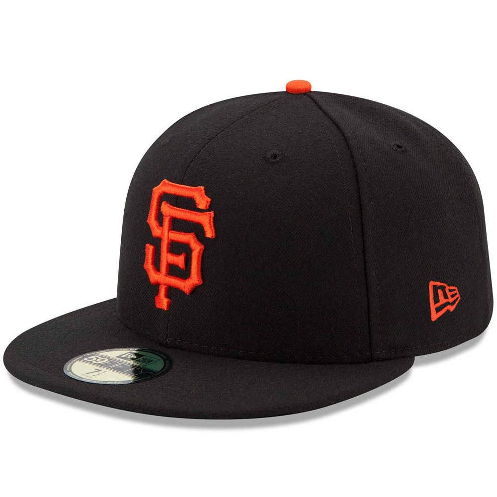 NEW ERA GAME別注 Giants 59FIFTY 7 1/2 Men's New Era Black San Francisco Giants Game Authentic Collection