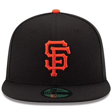 Men's New Era Black San Francisco Giants Game Authentic Collection On-Field 59FIFTY Fitted Hat