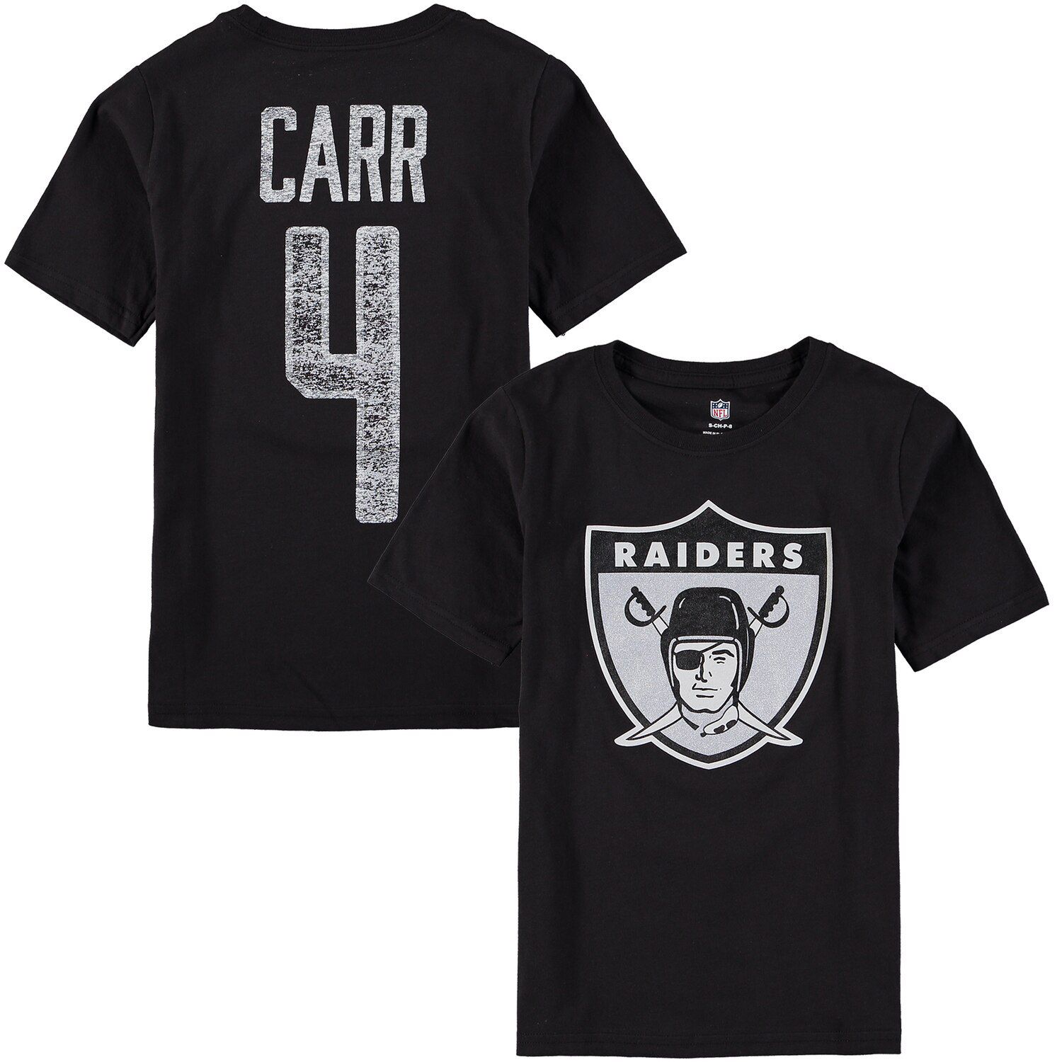 kids oakland raiders shirt