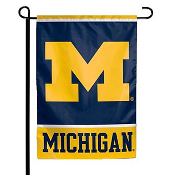 WinCraft Michigan Wolverines 12" x 18" Double-Sided Garden Flag