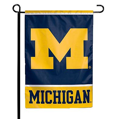 WinCraft Michigan Wolverines 12" x 18" Double-Sided Garden Flag
