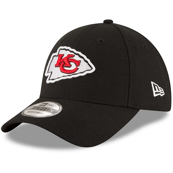 Men's New Era Black Kansas City Chiefs The League 9FORTY Adjustable Hat