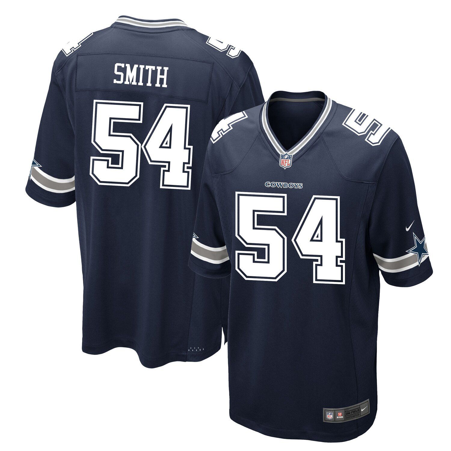 Men's NFL Nike On Field Dallas Cowboys Jaylon Smith #54 Home Jersey  Size XL