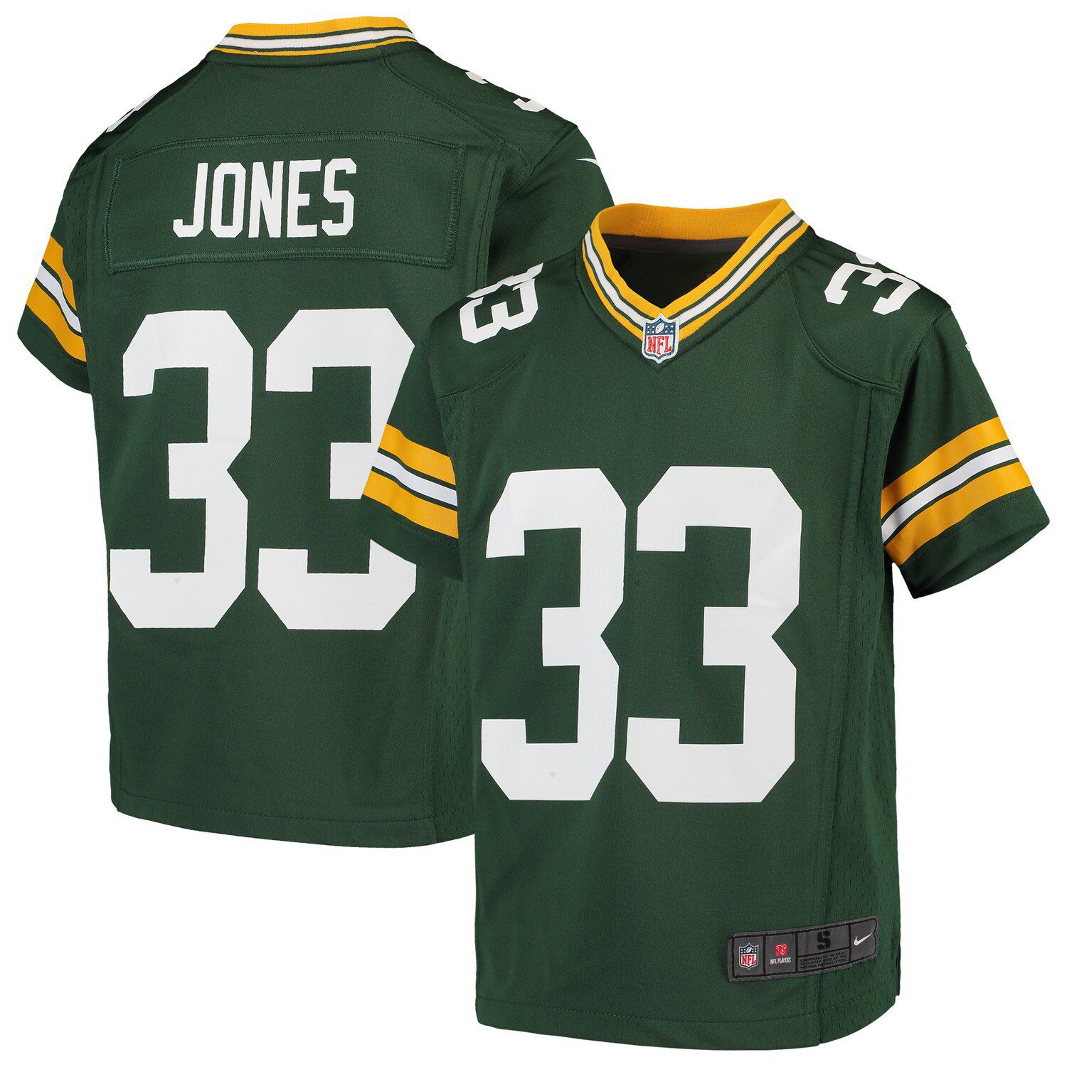 aaron jones signed jersey