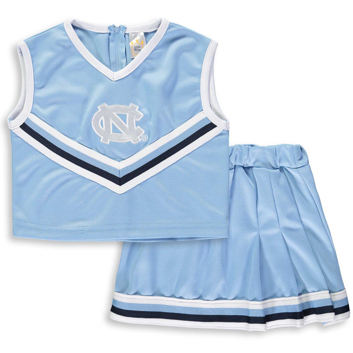 Image for Unbranded Girls Youth Carolina Blue North Carolina Tar Heels Two-Piece Cheer Set at Kohl's.