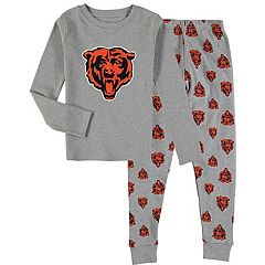 FOCO NFL Chicago Bears Men's Pajama Shirt and Pants Lounge Set