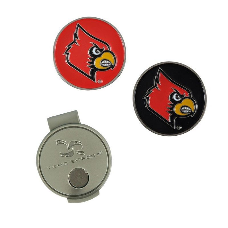 Louisville Cardinals Hat Clip & Ball Markers Set, Multicolor