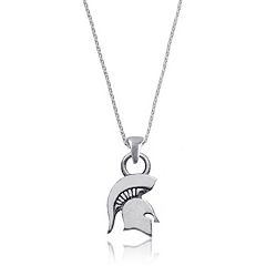 Womens Dayna Designs Michigan State Spartans Pendant Necklace
