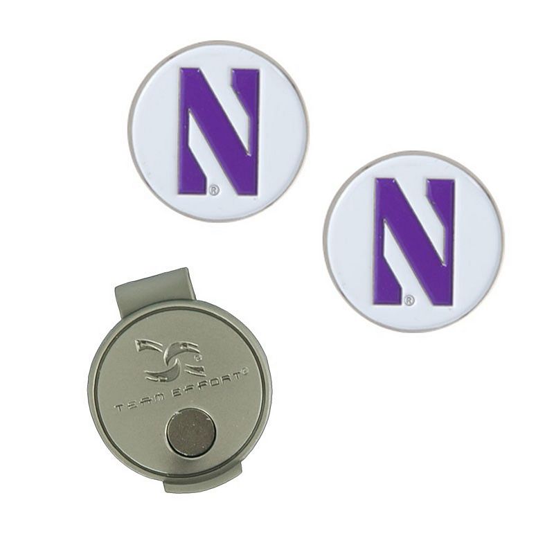 Northwestern Wildcats Hat Clip & Ball Markers Set, Multicolor