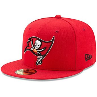Men's New Era Red Tampa Bay Buccaneers Omaha 59FIFTY Hat