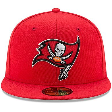 Men's New Era Red Tampa Bay Buccaneers Omaha 59FIFTY Hat