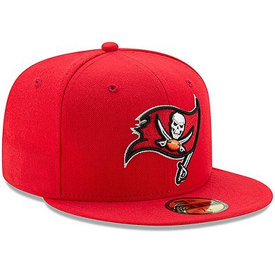 Men's New Era Red Tampa Bay Buccaneers Omaha 59FIFTY Hat