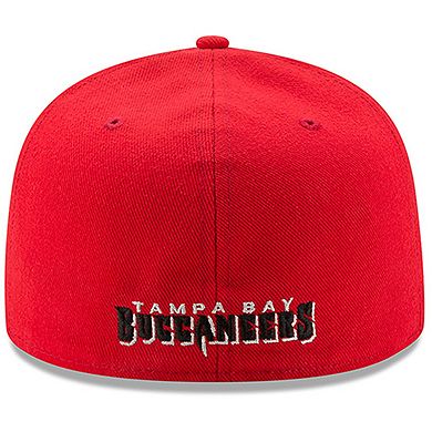 Men's New Era Red Tampa Bay Buccaneers Omaha 59FIFTY Hat