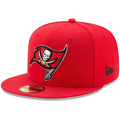 Men's New Era Red Tampa Bay Buccaneers Omaha 59FIFTY Hat