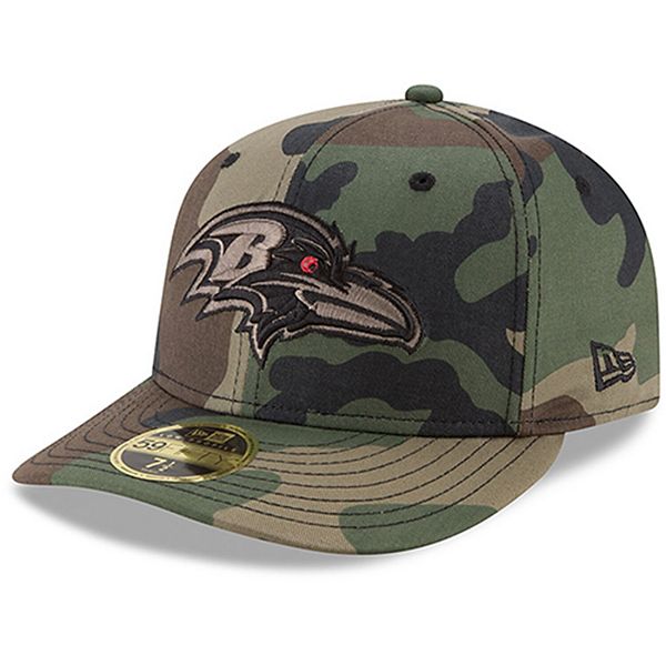 Men's New Era Camo Philadelphia Eagles Woodland 59FIFTY Fitted Hat