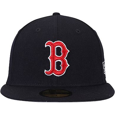 Men's New Era Navy Boston Red Sox 2004 World Series Wool 59FIFTY Fitted Hat