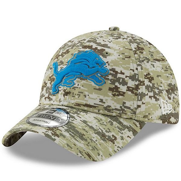 Detroit Lions Men's New Era 9Twenty Camo Adjustable Hat - Detroit City  Sports