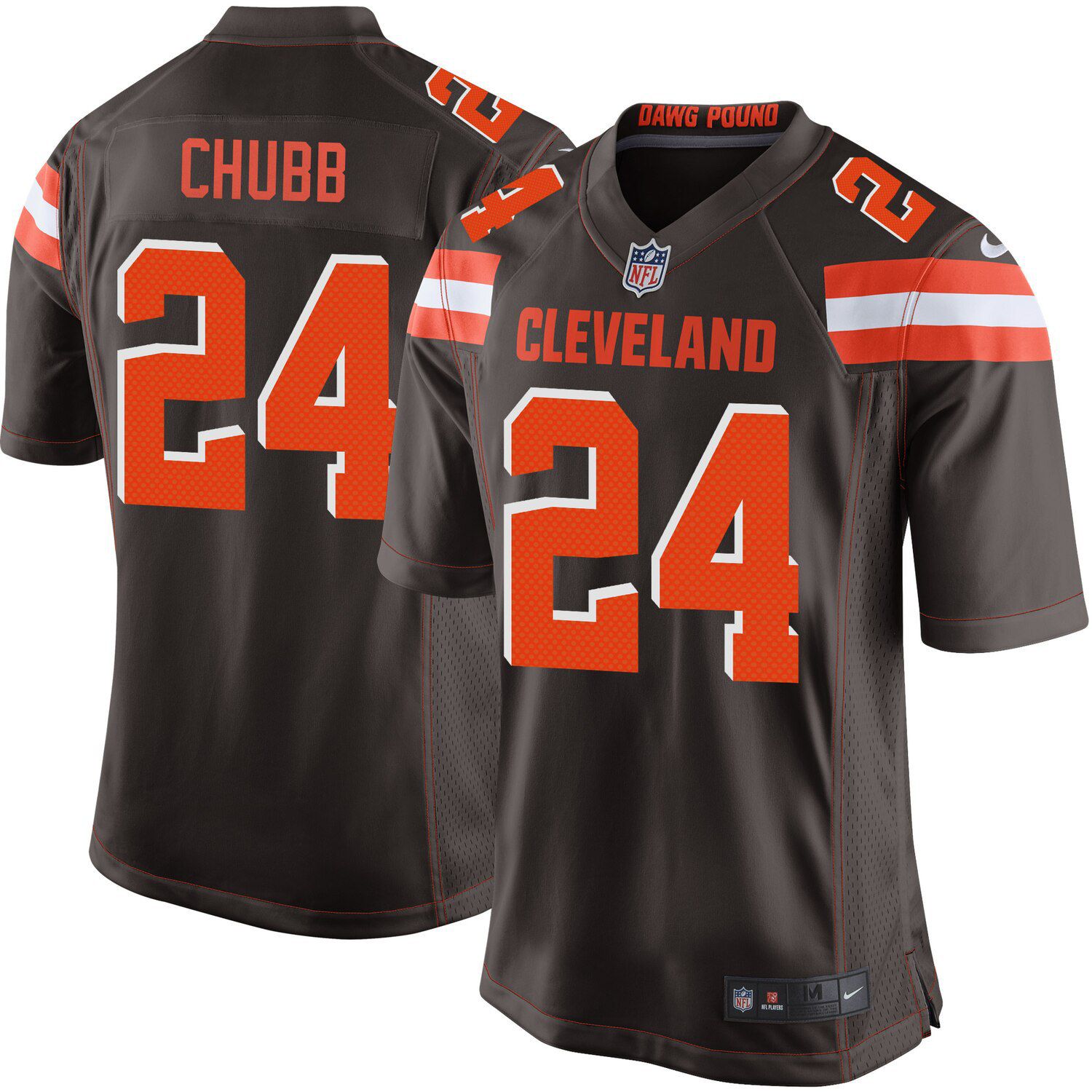 Nike Nick Chubb Brown Cleveland Browns 