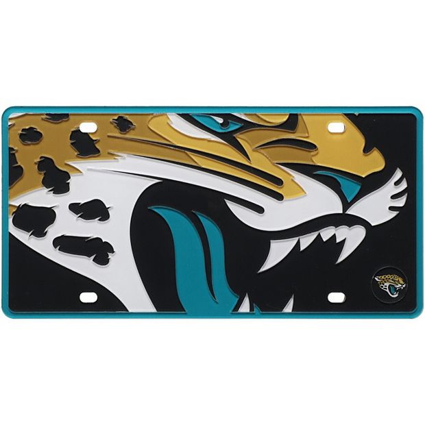 Jacksonville Jaguars Mega Acrylic License Plate