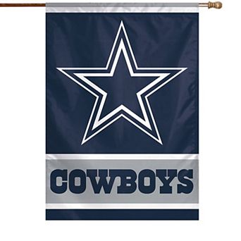 WinCraft Dallas Cowboys 28" x 40" Primary Logo House Flag