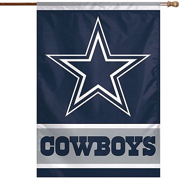 WinCraft Dallas Cowboys 28" x 40" Primary Logo House Flag