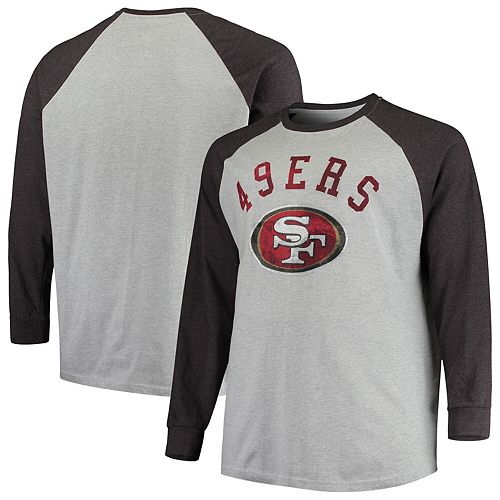 Download Men's Heathered Gray San Francisco 49ers Big & Tall ...