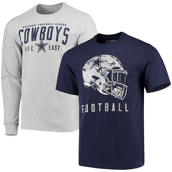 Officially Licensed League NFL Dallas Cowboys Men's Stretch T-Shirt