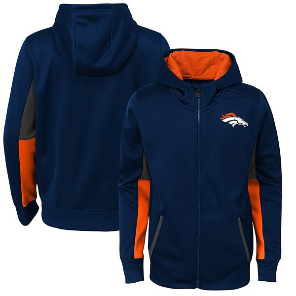 Lids Denver Broncos Women's Full-Zip Sonoma Softshell Jacket - Navy