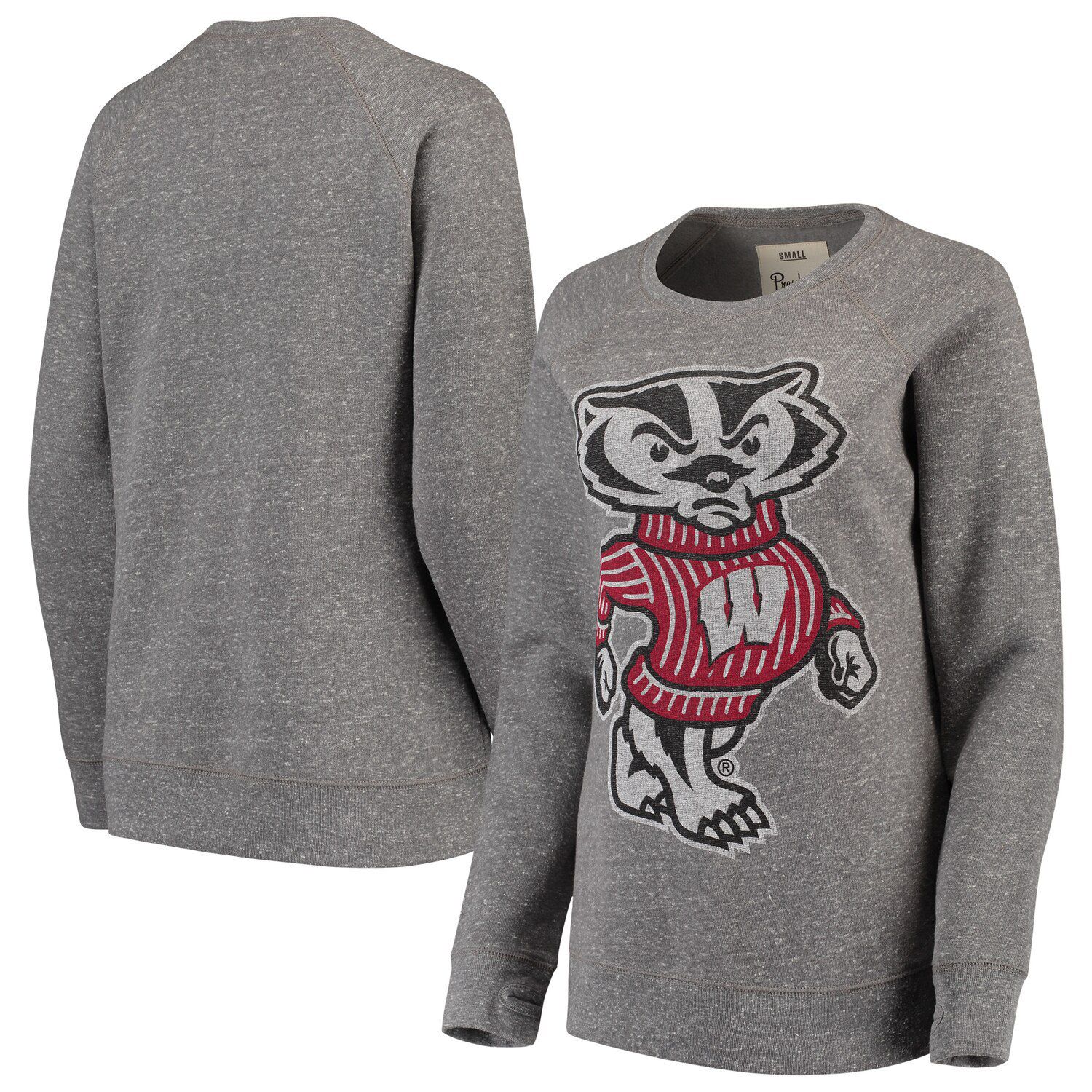 wisconsin badgers crew neck