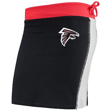 Women's Refried Apparel Black Atlanta Falcons Sustainable Short Skirt