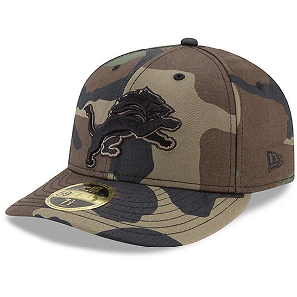 New Era Detroit Lions Camo 9Forty A Frame Trucker Snapback Hat