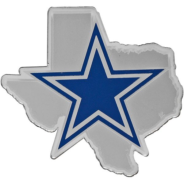 Dallas Cowboys Metal Emblem – GL Canvas Print Art