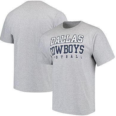 Mens Gray Dallas Cowboys Practice T-Shirt