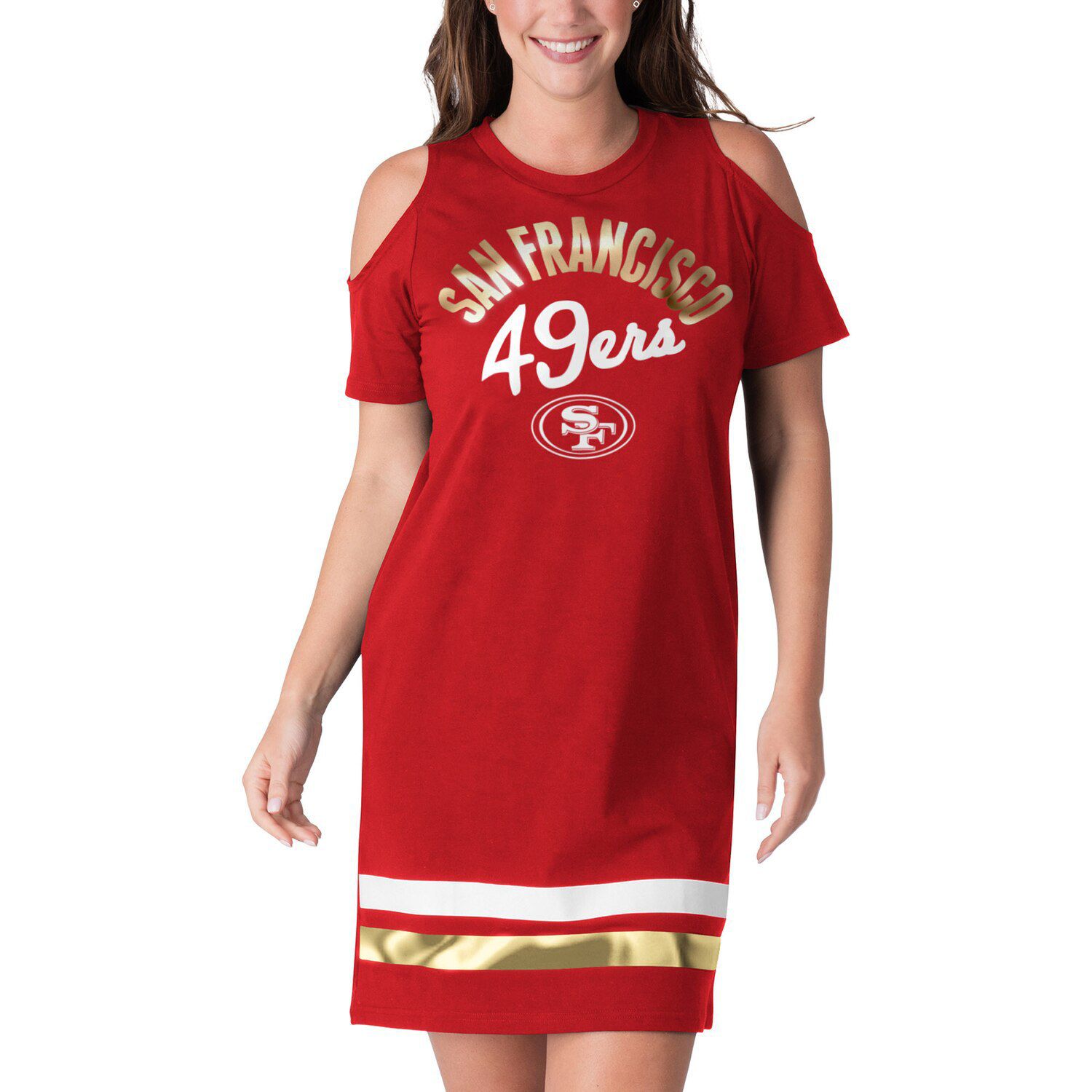 san francisco 49ers jersey dress