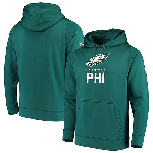 Men's Under Armour Midnight Green Philadelphia Eagles Combine Authentic
