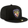 Men's New Era Black Baltimore Ravens Omaha 59FIFTY Hat