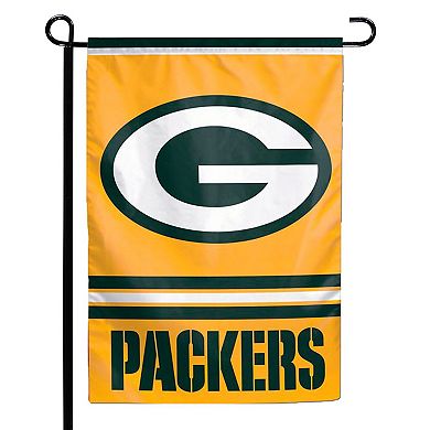 WinCraft Green Bay Packers 12" x 18" Double-Sided Garden Flag