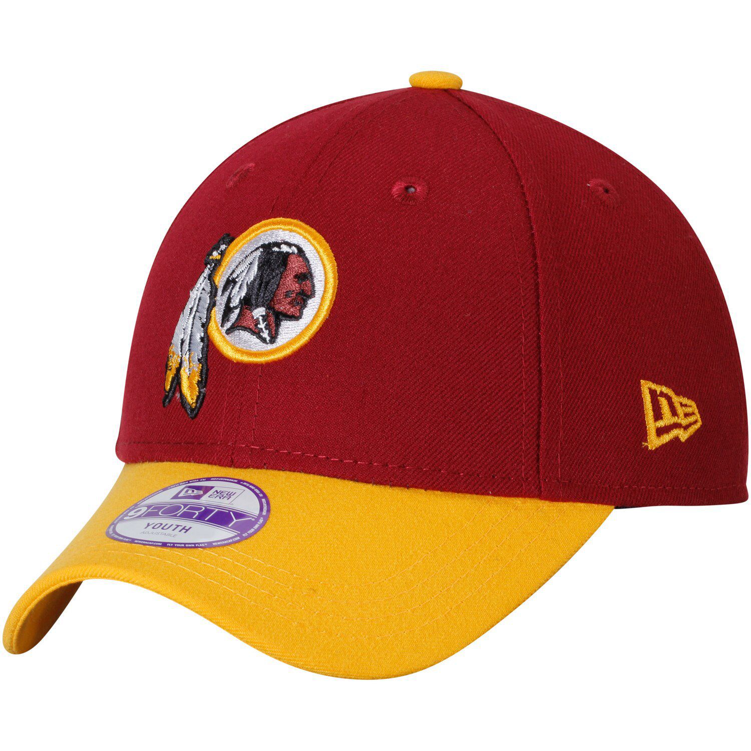 yellow redskins hat