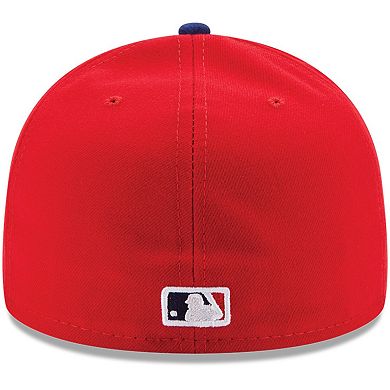 Youth New Era Red Philadelphia Phillies Authentic Collection On-Field Game 59FIFTY Fitted Hat