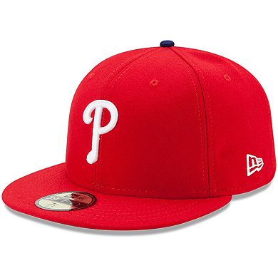 Youth New Era Red Philadelphia Phillies Authentic Collection On-Field ...