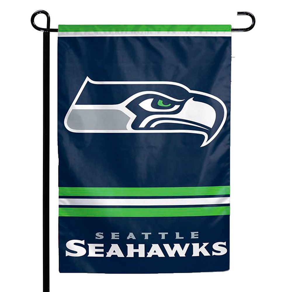 WinCraft Seattle Seahawks Welcome Home Garden Flag - Double Sided 12.5x18 Inch Banner