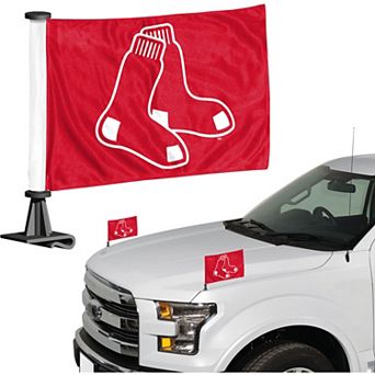 Boston Red Sox Auto Ambassador Flag Set
