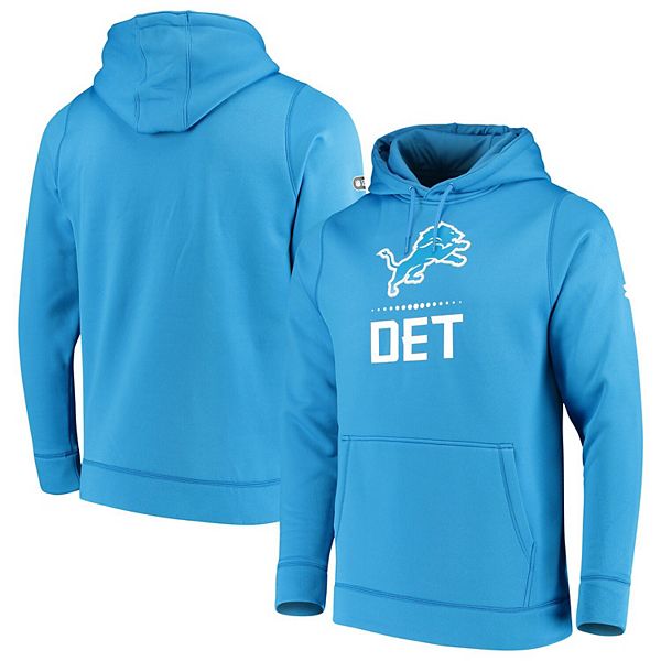 Men's Nike Blue Detroit Lions Fan Gear Pullover Hoodie